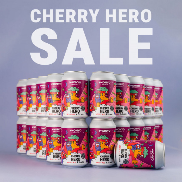 Cherry Hero - közepes pakk - 24 x 0,33l