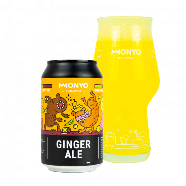 MONYO Ginger Ale 0% 0,33l