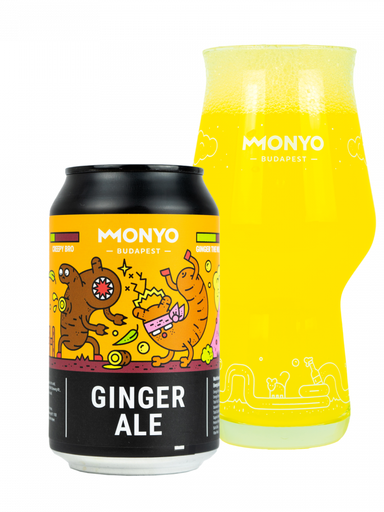 MONYO Ginger Ale 0% 0,33l