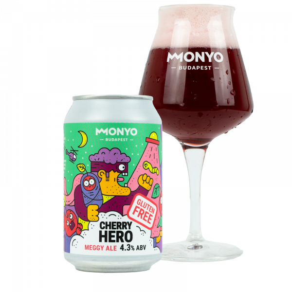 Gluténmentes Cherry Hero 4.3% 0.33l can