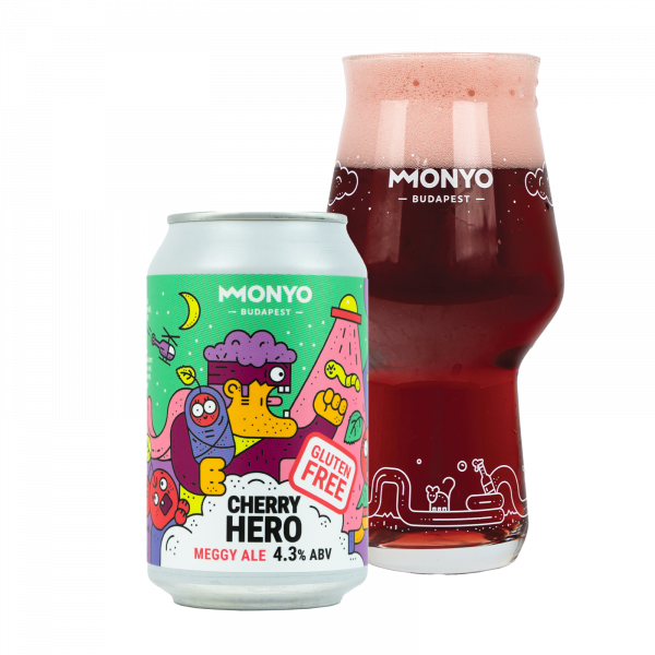 Gluténmentes Cherry Hero 4.3% 0.33l can