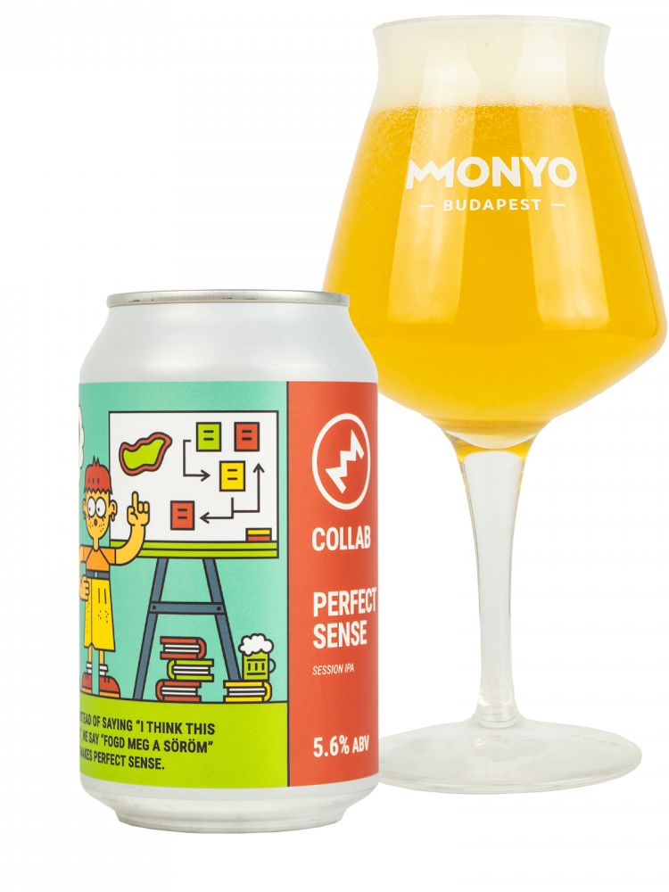 MONYO x In Hungary We Say - Perfect Sense - Session IPA 5.6% 0,33l