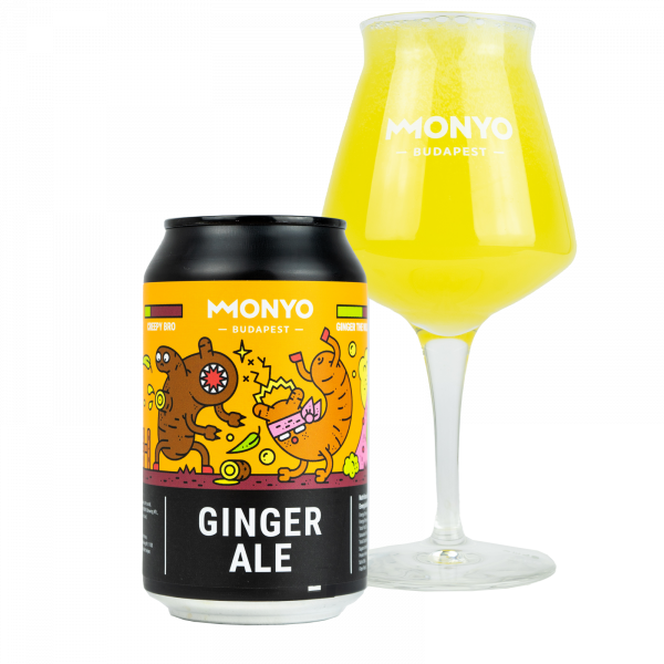 MONYO Ginger Ale 0% 0,33l