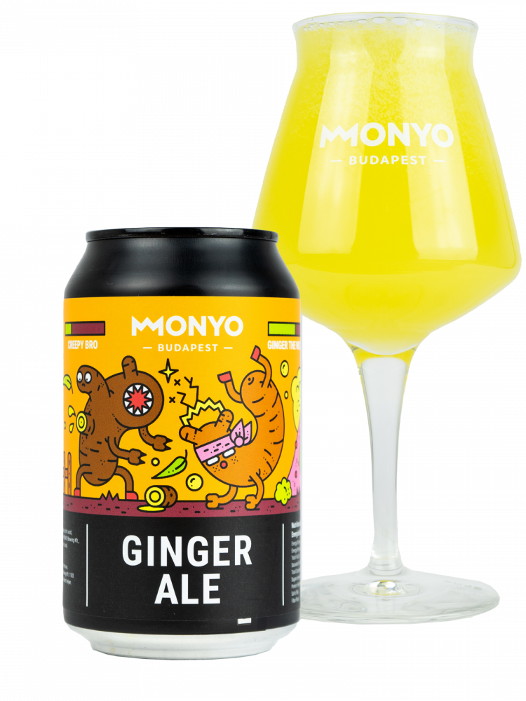 MONYO Ginger Ale 0% 0,33l