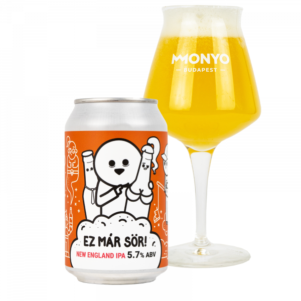 MONYO x JustVidman - Ez Már Sör! 5.7% 0.33l can