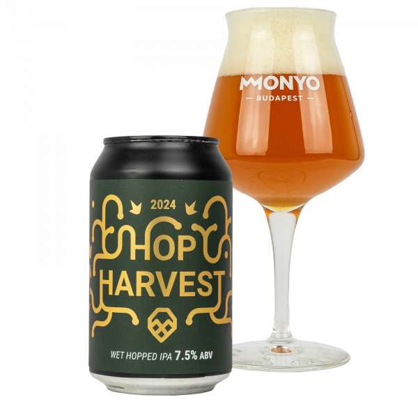 MONYO x Uradalmi Sörmanufaktúra - Hop Harvest IPA 2024 7.5% 0.33l can