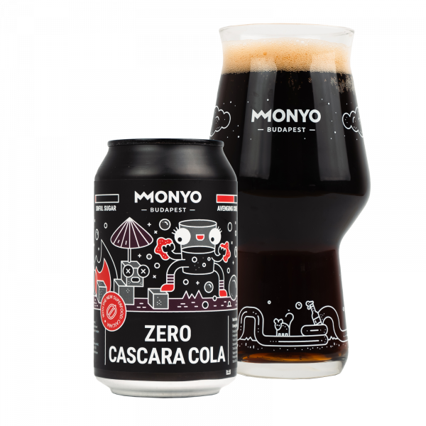 MONYO Zero Cascara Cola 0% 0,33L